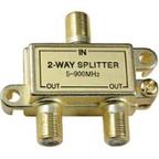 2-Way Coaxial Cable Splitter
