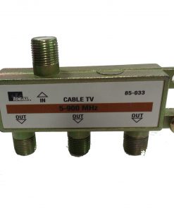 RF 3 Way Splitter for CATV 5-900 MHz